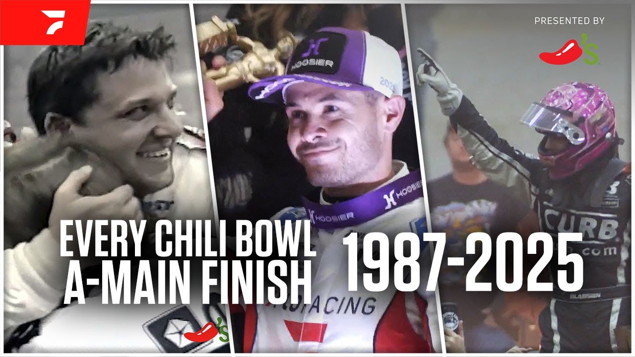 Every Chili Bowl A-Main Finish (1987–2025)