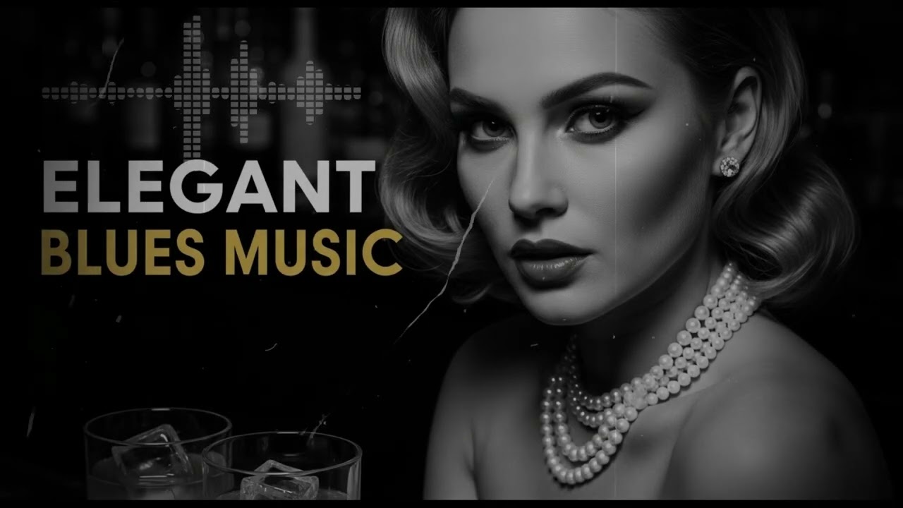 Elegant Blues – Slow Dirty Blues & Deep Jazz Grooves | Late Night Soulful Guitar