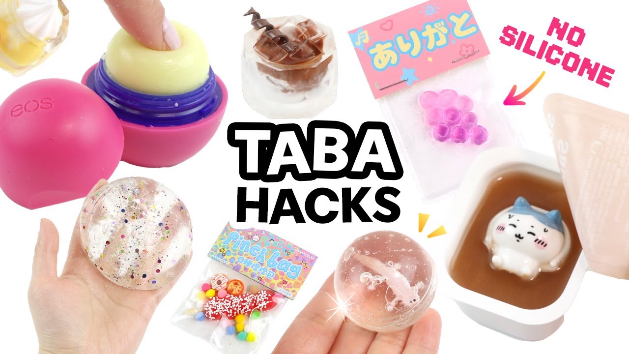 10 Brand New Taba Squishy Hacks! #satisfying #diy
