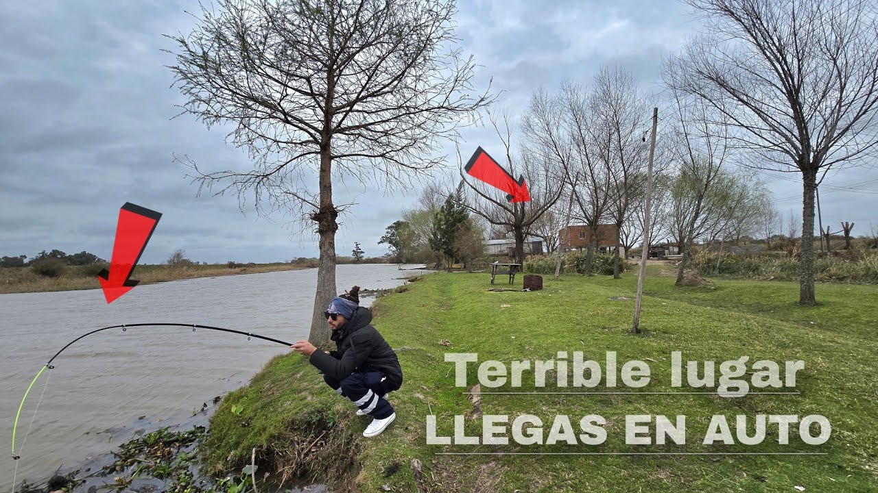 NO PENSE PESCAR TANTO, CAMPING DE PESCA EL MEGA a SOLO $2.000, A CUADRAS DE LA RUTA 12.