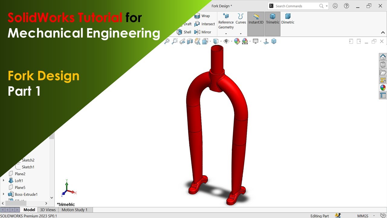 Unlocking the Secrets of Fork Design | Solidworks Tutorial