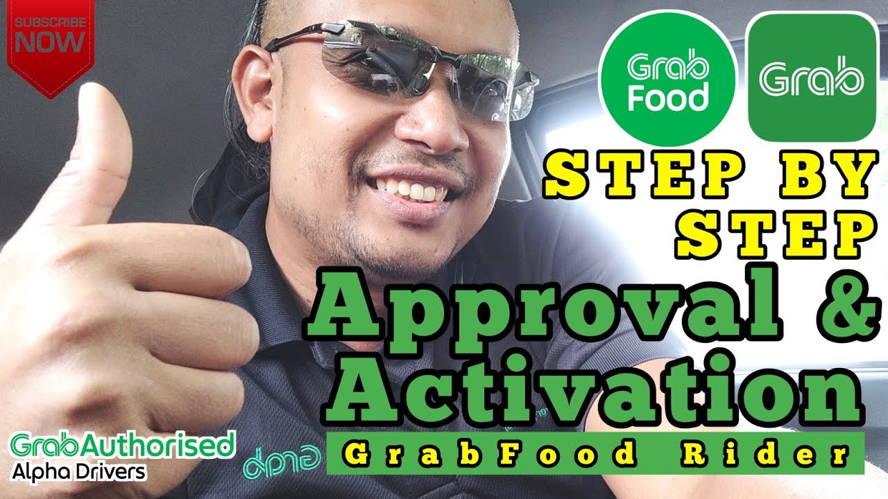 Step by Step GrabFood Rider Account Approval & Activation | Nak Daftar Grab WA 0194577120 GrabAlpha