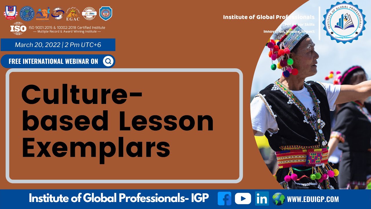 Culture-based Lesson Exemplars
