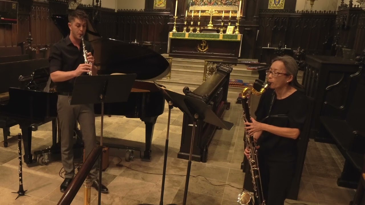Gunther Schuller: Duo Sonata for Clarinet and Bass Clarinet (1949)