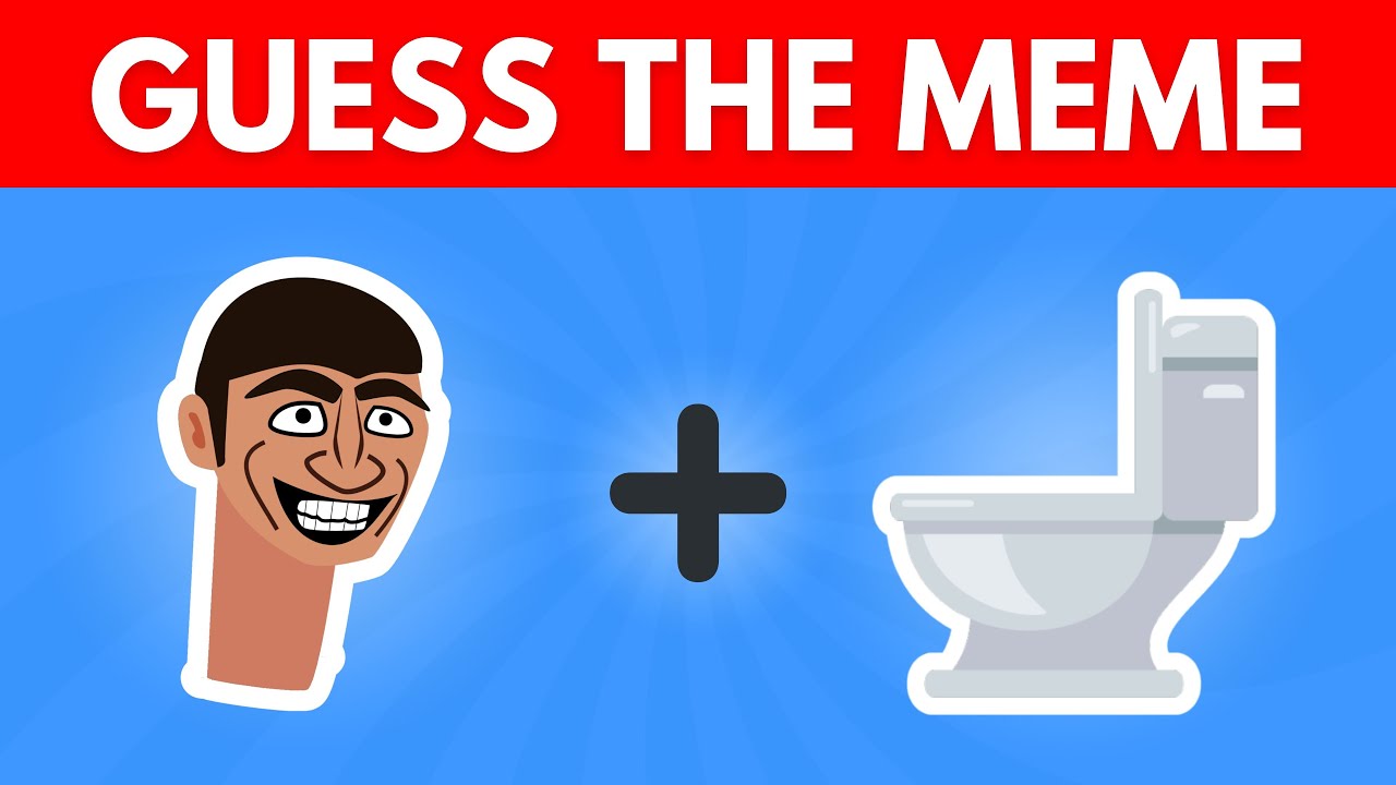 Guess the Meme by Emoji Quiz | Skibidi Toilet