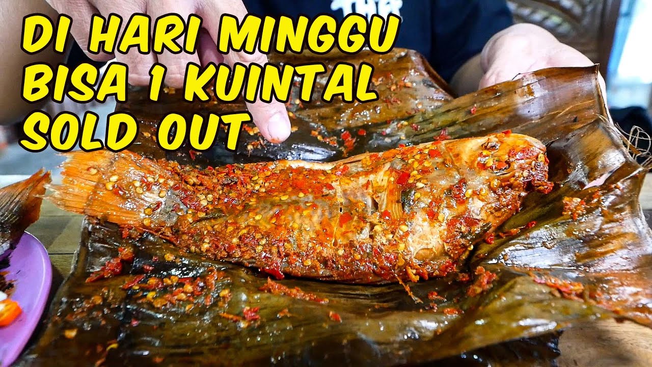 WARUNG PEPES BU BIRU UNTUK PEPES NILA NYA DI HARI MINGGU BISA HABIS 1 KUINTAL | KULINER WONOSOBO
