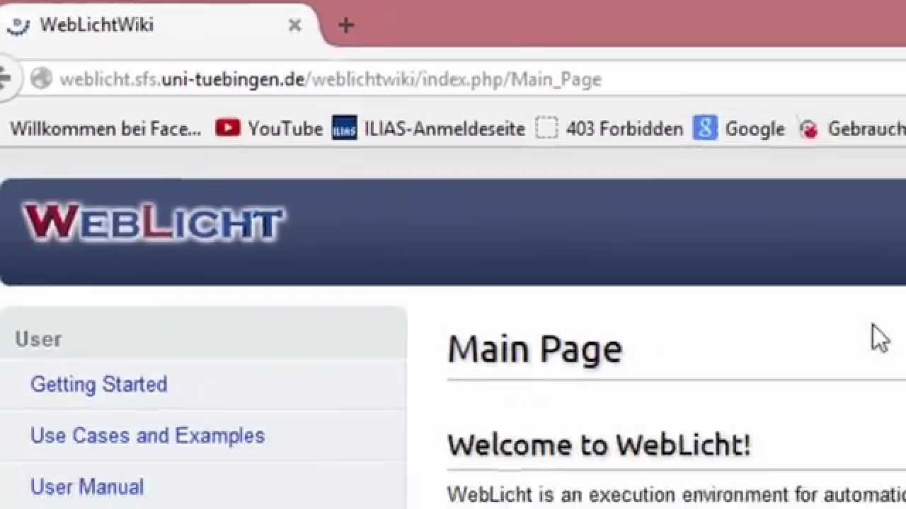WebLicht tutorial