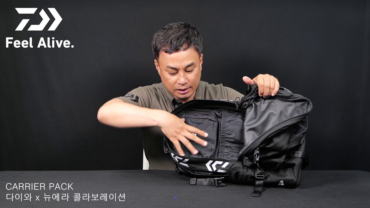 다이와x뉴에라 콜라보 사코슈& 캐리어 팩