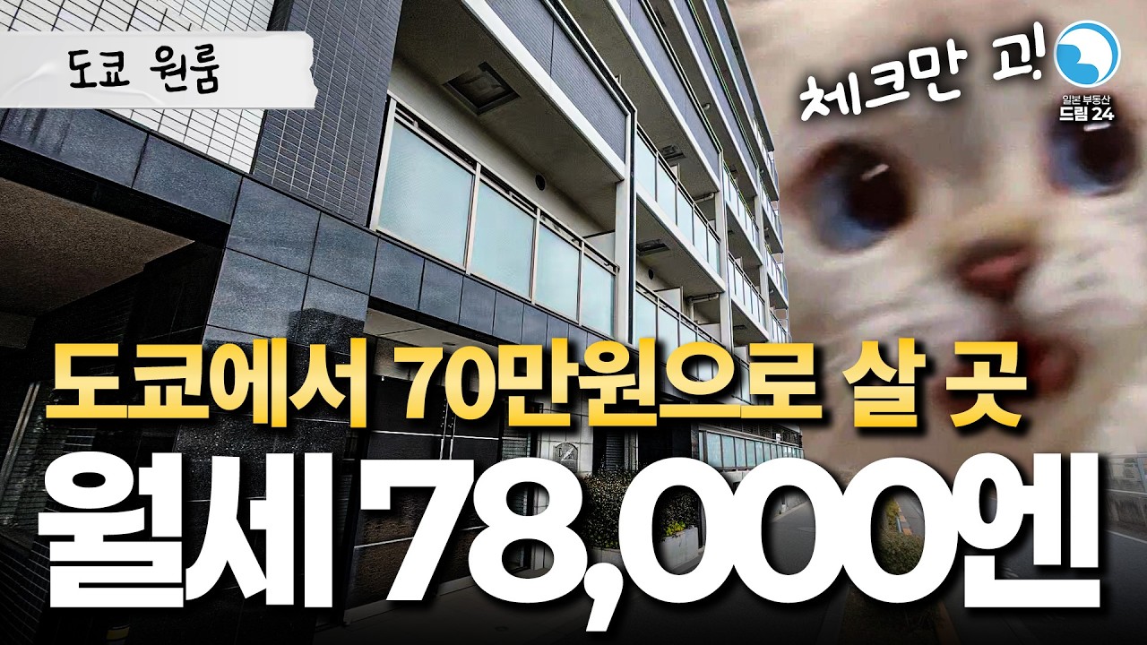 [네리마구] 🇯🇵도쿄에서 이케부쿠로! 💸700,000원 원룸💸 (with 도쿄 부동산)
