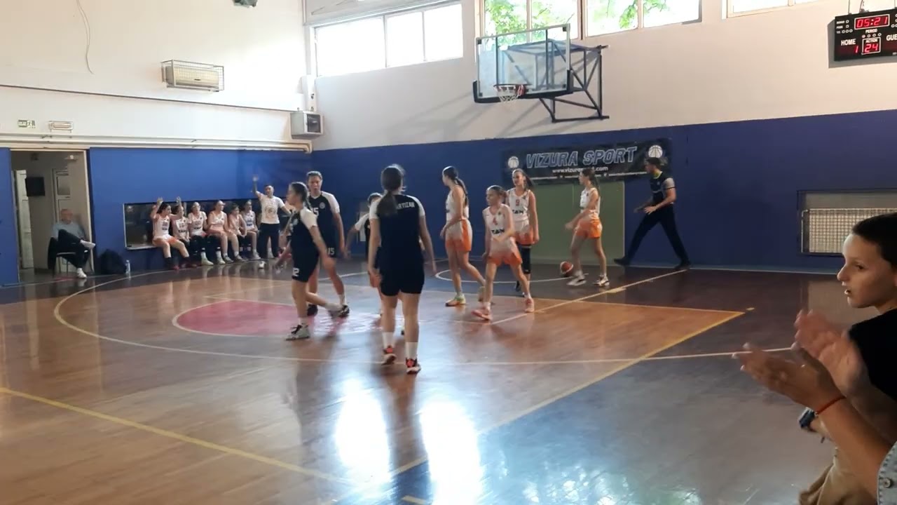 ŽKK Balkan vs KŽK Partizan 1953 (mladje pionirke) 1/4 finale 1. utakmica 26:37