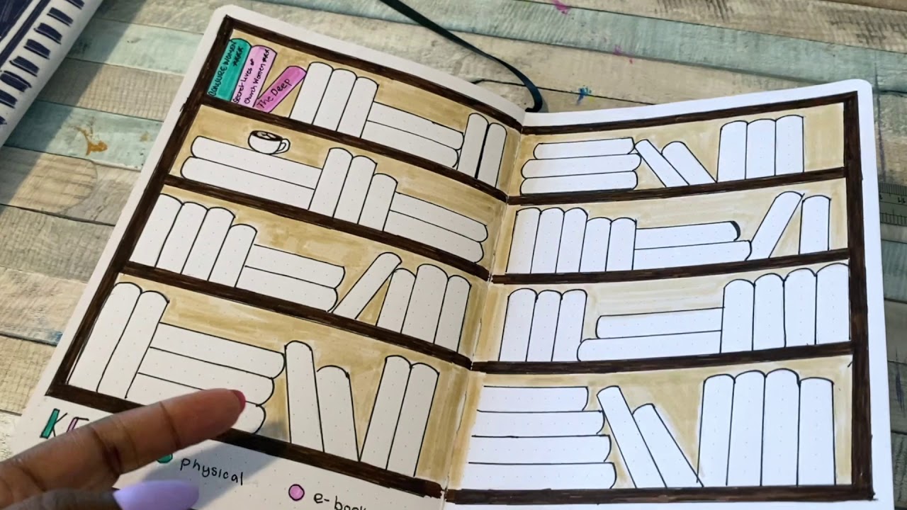 2021 Book Journal Spreads   HD 1080p