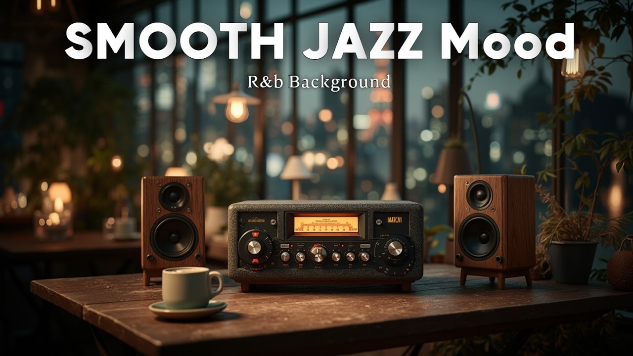 Smooth Jazz Lounge для Релаксации и Учебы | Джаз Кафе Вайбс