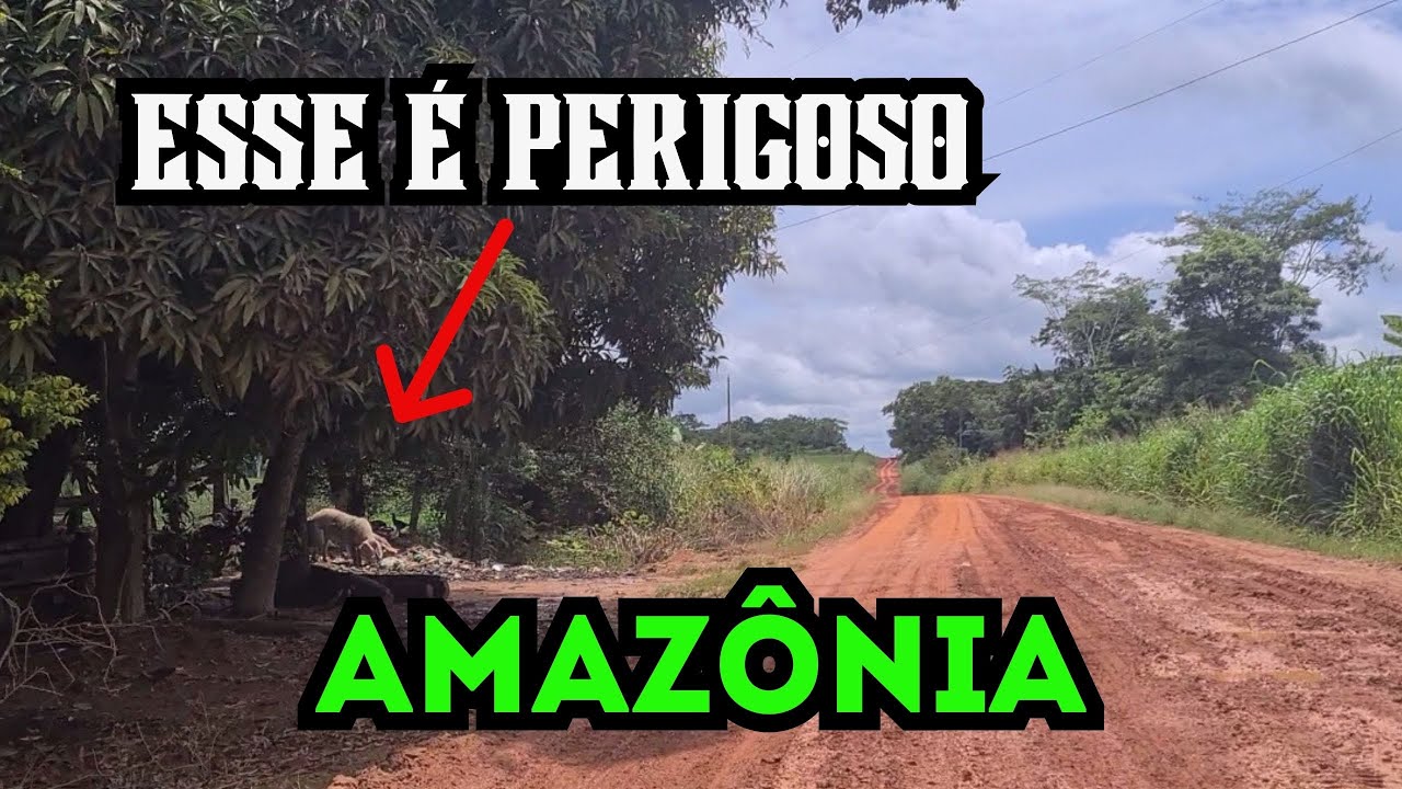 Os Perigos de Andar de Moto Sozinho Pelas Estradas na Amazônia