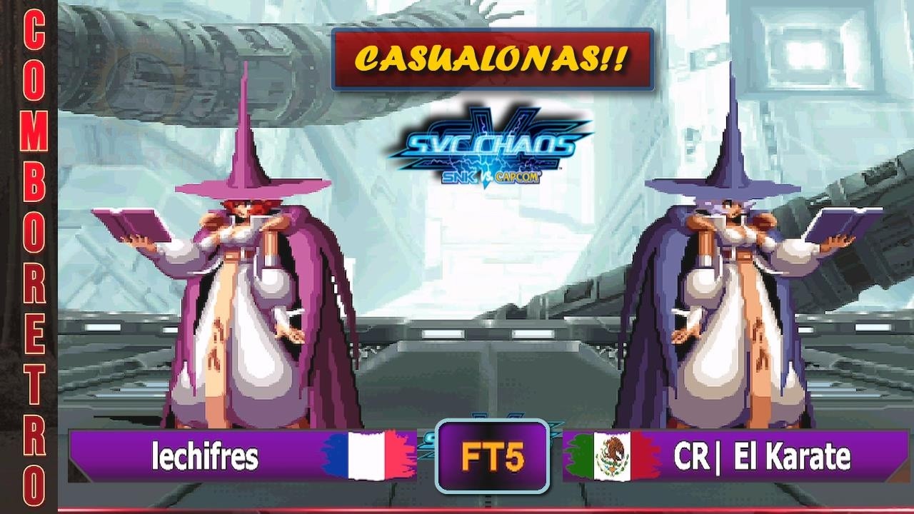 [Casualonas en la SVC Chaos FT5] lechifres (Fra) vs CR| El Karate (Mex) #svc_chaos