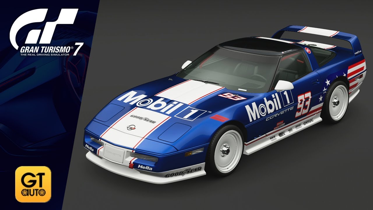 Gran Turismo 7 - Customization: Chevrolet Corvette ZR 1 C4 ´89