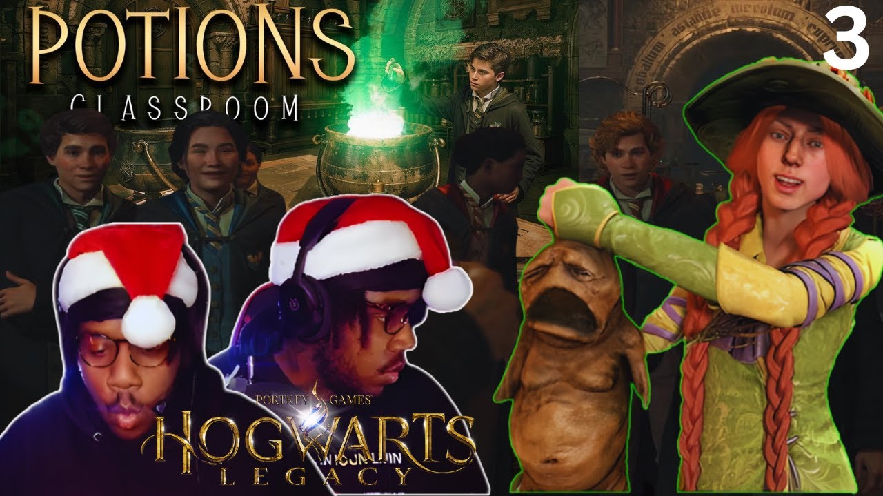 learning Spells/Potions... (Hogwarts Legacy)