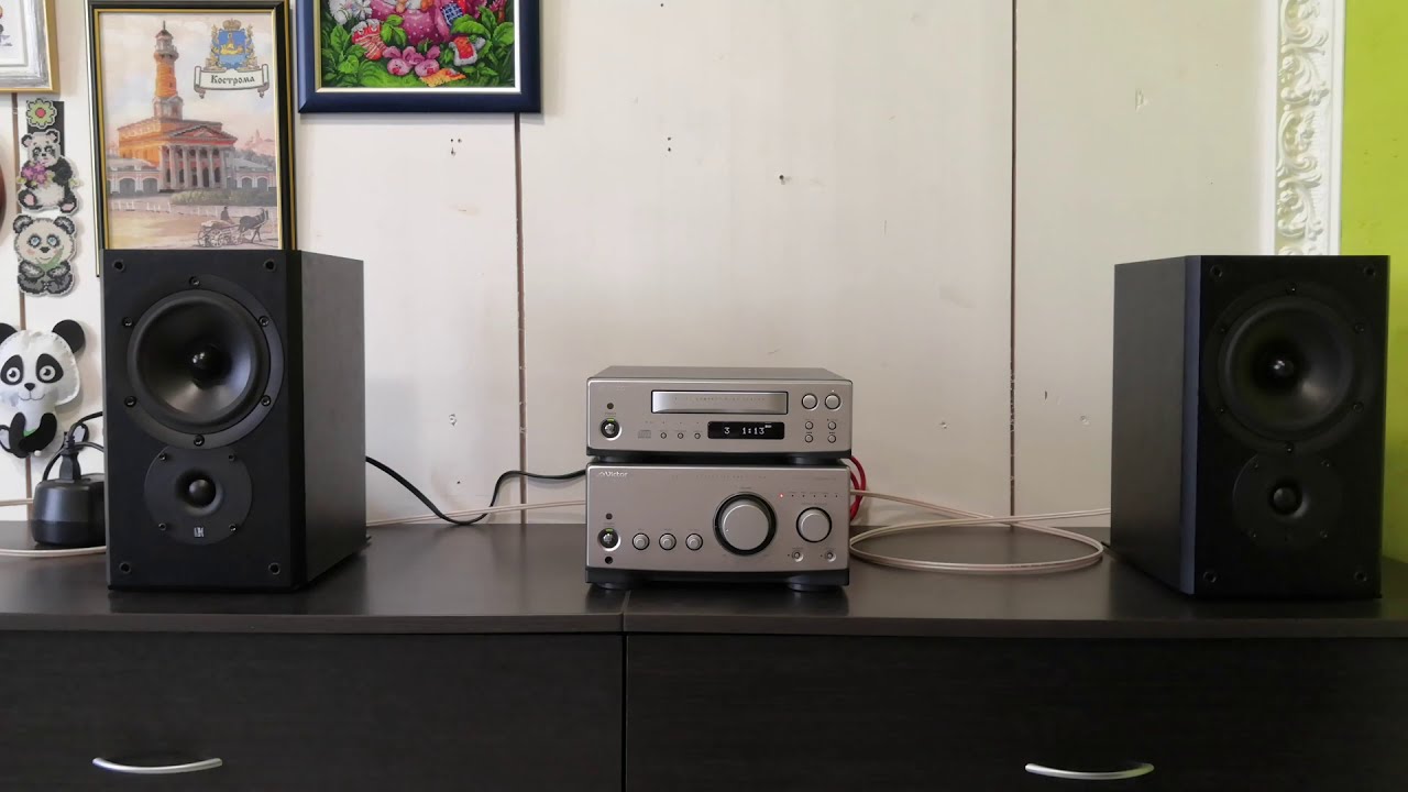 KEF Cresta 10+Victor AX F1 Тест