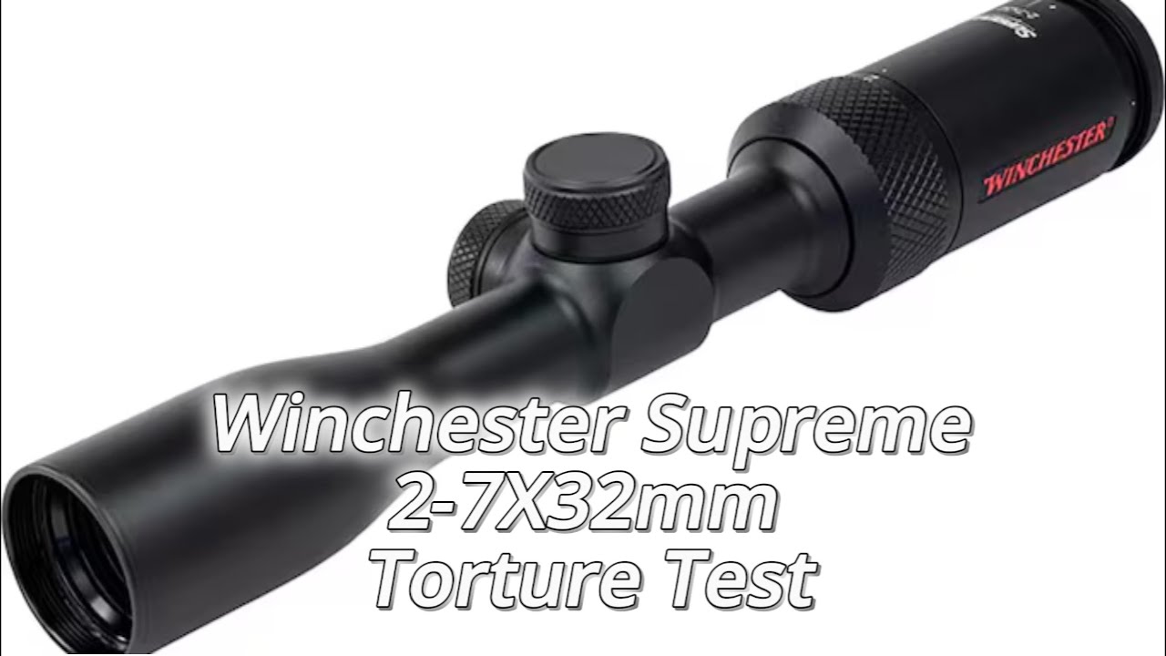 Winchester Supreme Scope review and Torture test. Is it the best value scope?+Warne Maxima Ring test