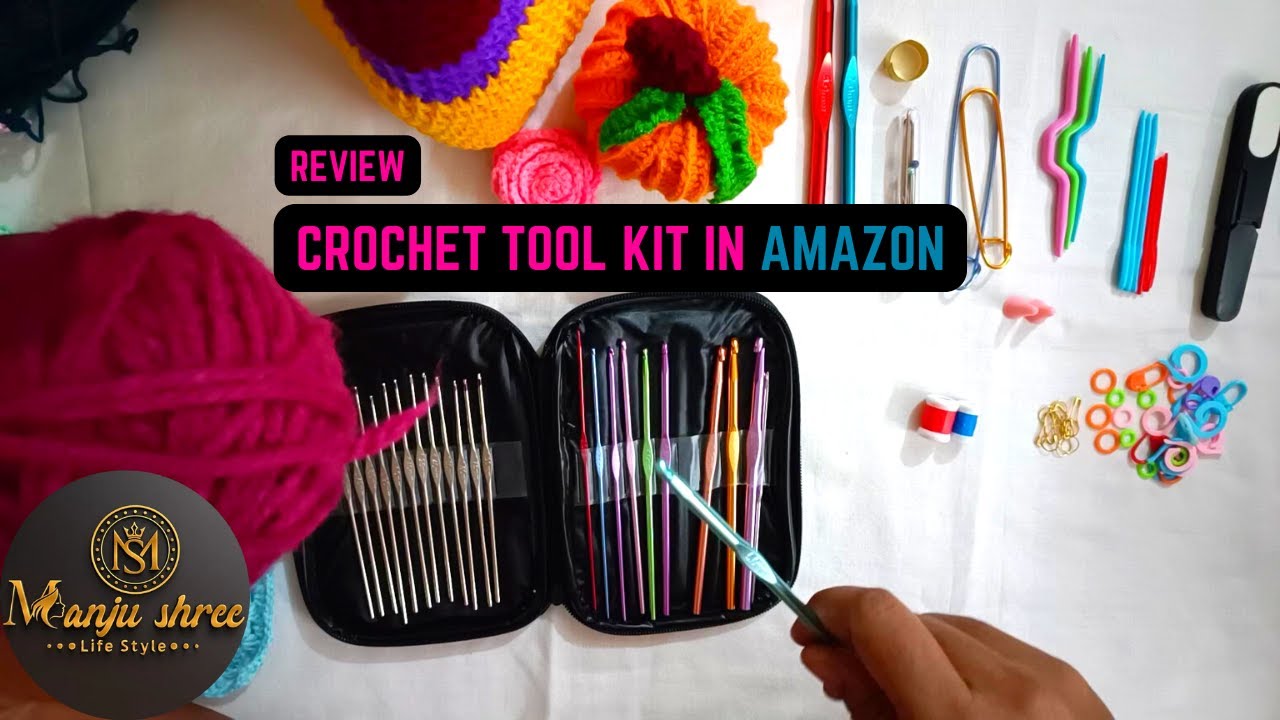 CROCHET TOOL KIT IN AMAZON| CROCHET HOOK TOOLS FOR BEGINNER'S IN TAMIL REVIEW