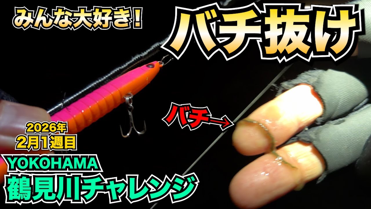【バチ抜け】大量にバチ抜けしていました！2月初週の大潮最終日＆中潮２日目の鶴見川です！
