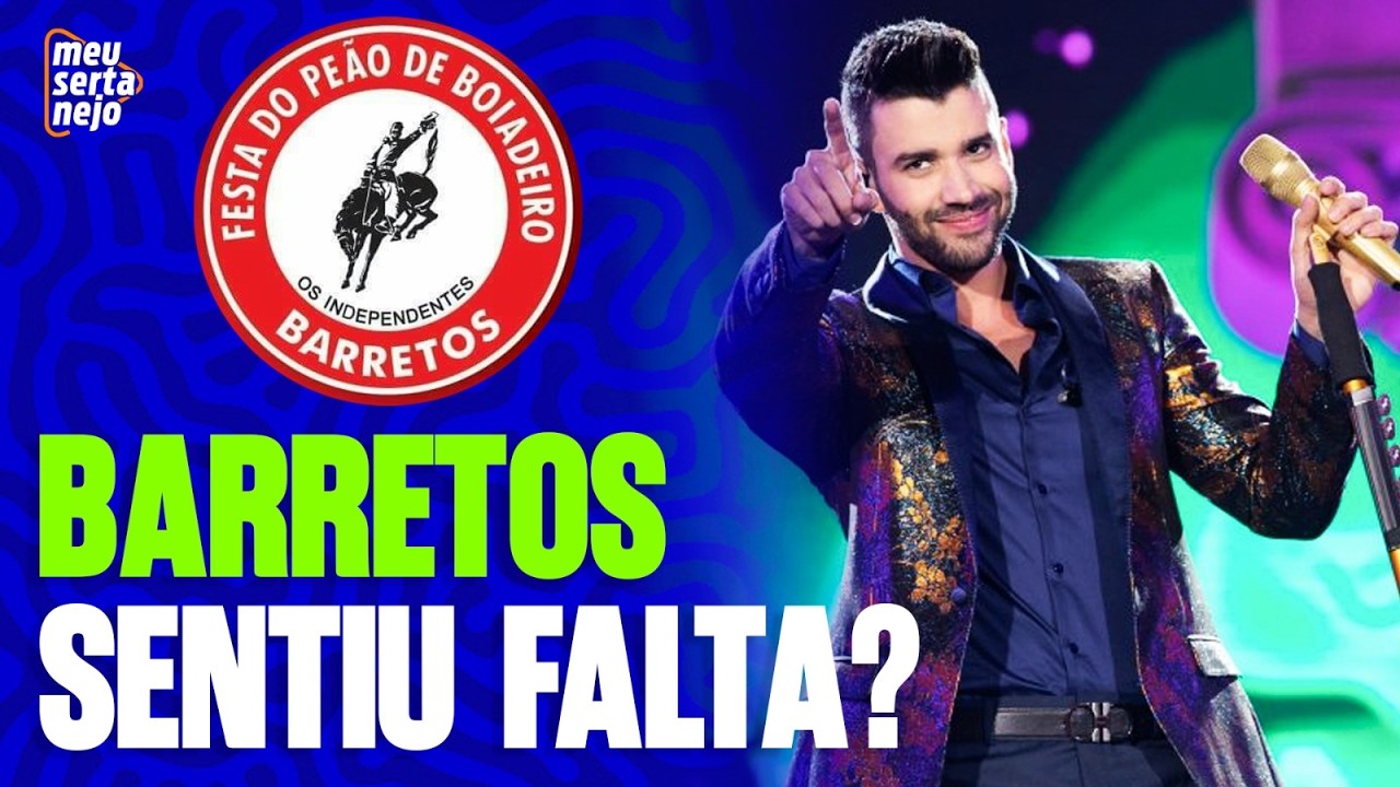 O RETORNO de GUSTTAVO LIMA em BARRETOS 2026! O EMBAIXADOR voltou!