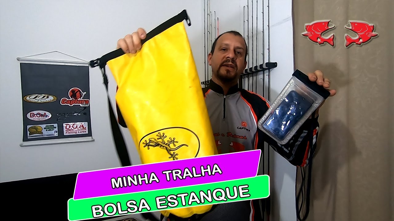 Minha Tralha - Bolsa Estanque - Dicas e Pescas