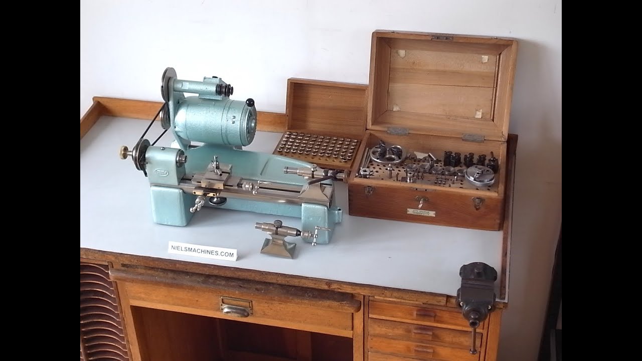 Boley Leinen WW 83 Watchmaker Lathe with Accessories