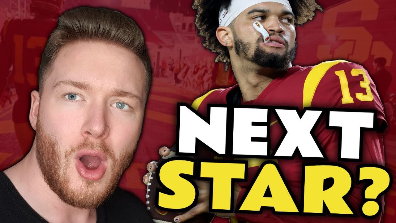 Swedish Soccer Fan Reaction to Caleb Williams | 2022 Heisman Highlights