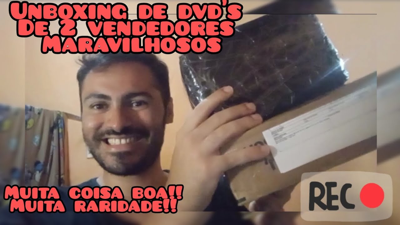 Unboxing de dvd's de 2 vendedores maravilhosos #colecionismo #dvd #raridades 