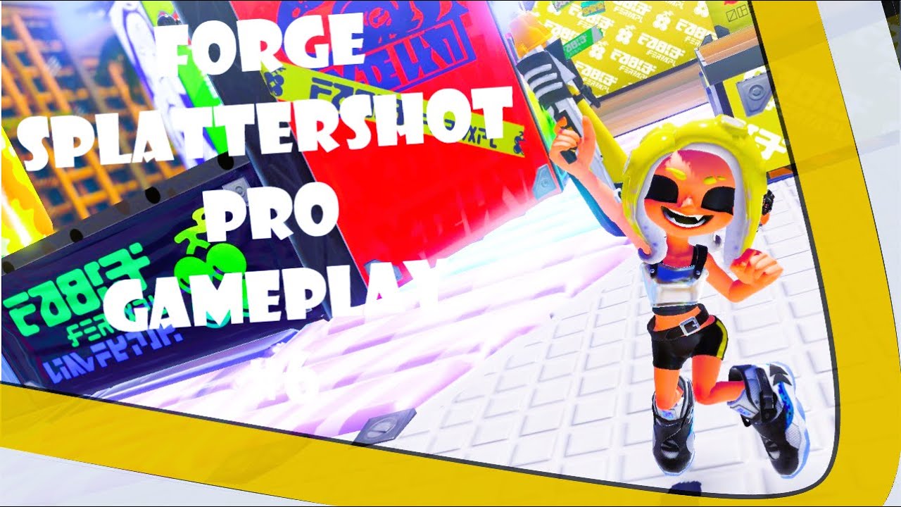 Forge Splattershot Pro Gameplay #6 - Splatoon 3 | Anarchy Battle (TC)