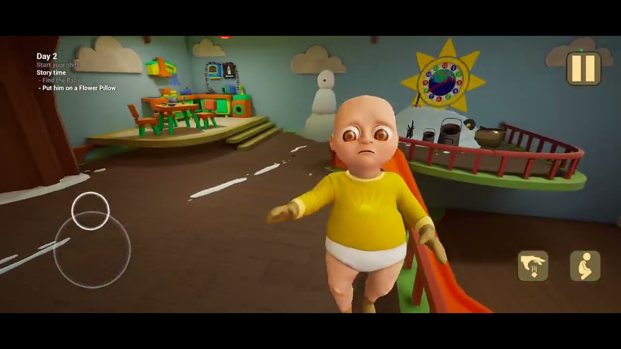 لعبة مرعبة 😰🤯 | The Baby In Yellow (part 1)