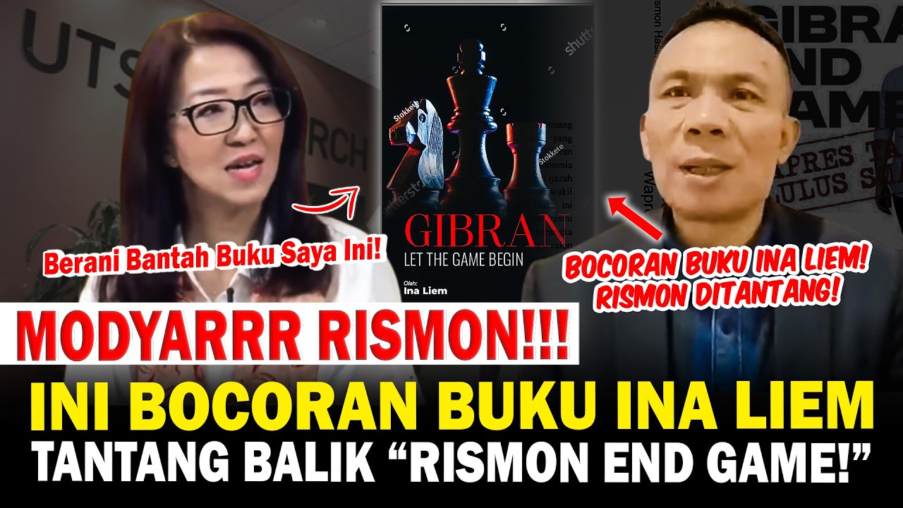 Modyar Rismon! Ini Bocoran Buku Ina Liem Tantang Balik Rismon End Game!