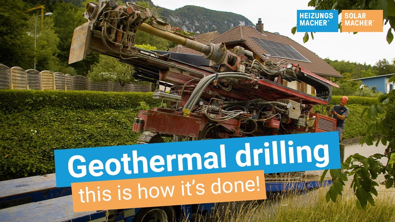 Geothermal drilling - this is how it’s done