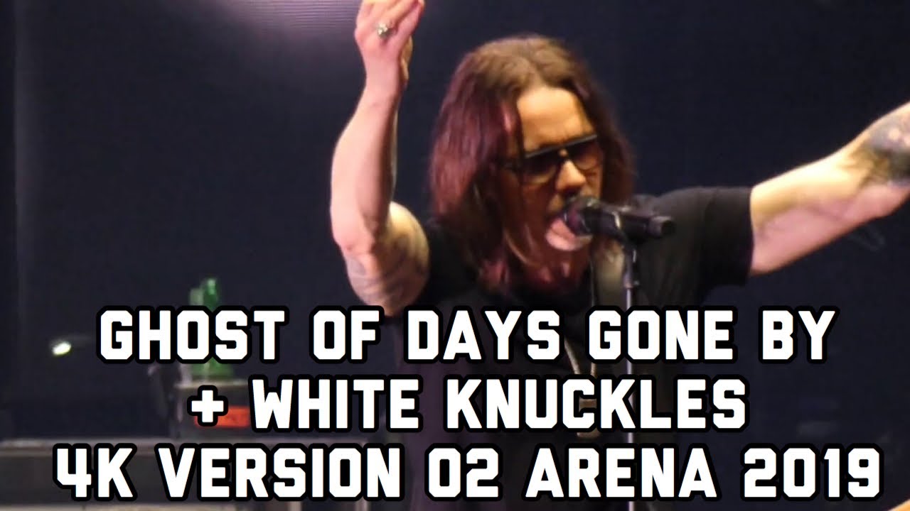 Alter Bridge - Ghost of Days Gone By & White Knuckles [4K version] LIVE O2 Arena London 2019