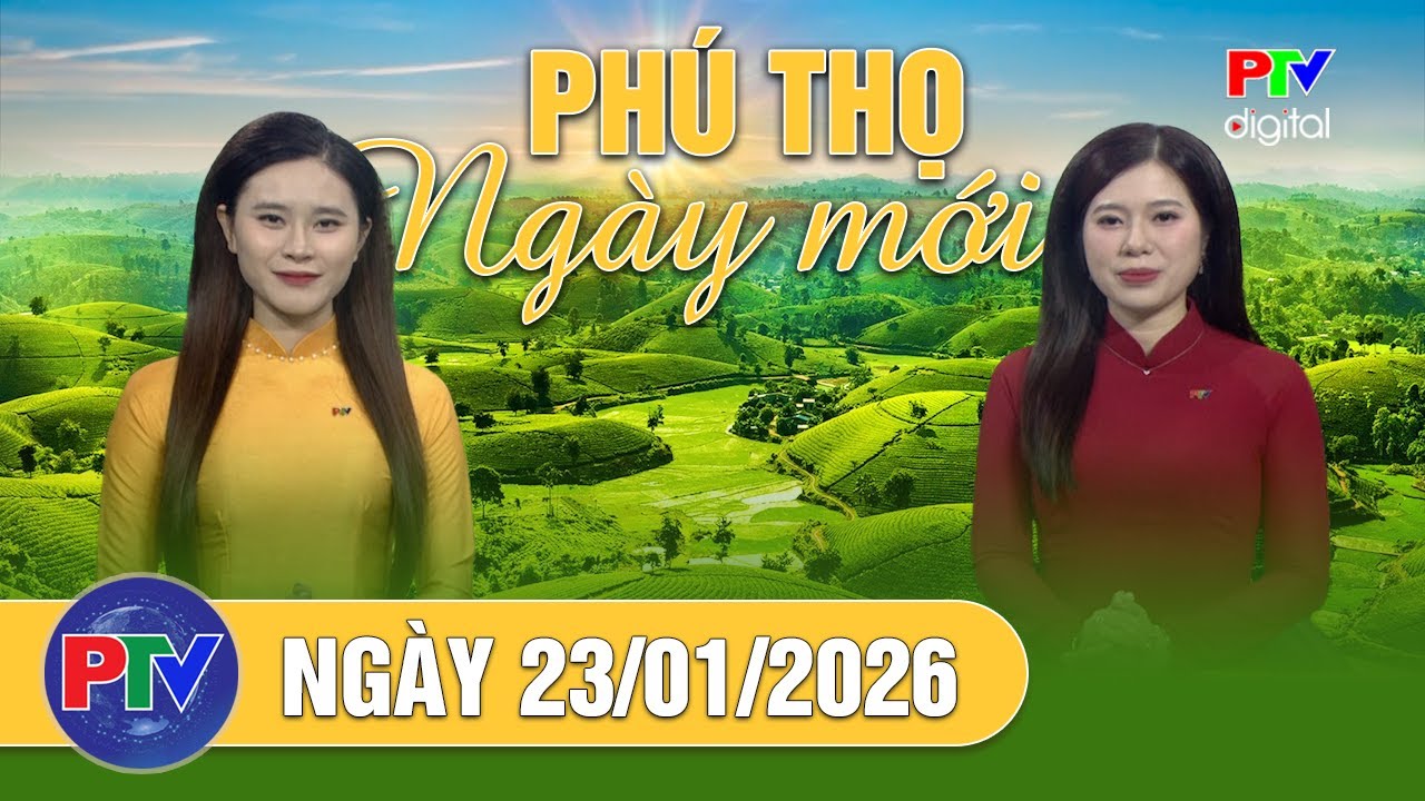 Phú Thọ ngày mới ngày 23/1/2026 | Những chiếc xe trong nhiệm vụ đặc biệt