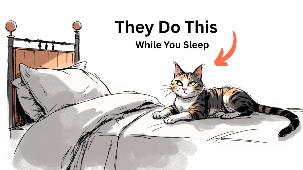 Strange Things Cats Do While You&rsquo;re Asleep (And What They Actually Mean)