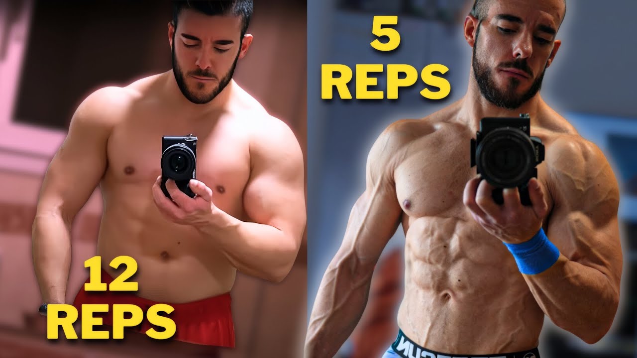 El mejor n&uacute;mero de REPETICIONES para DEFINIR y ganar MASA MUSCULAR