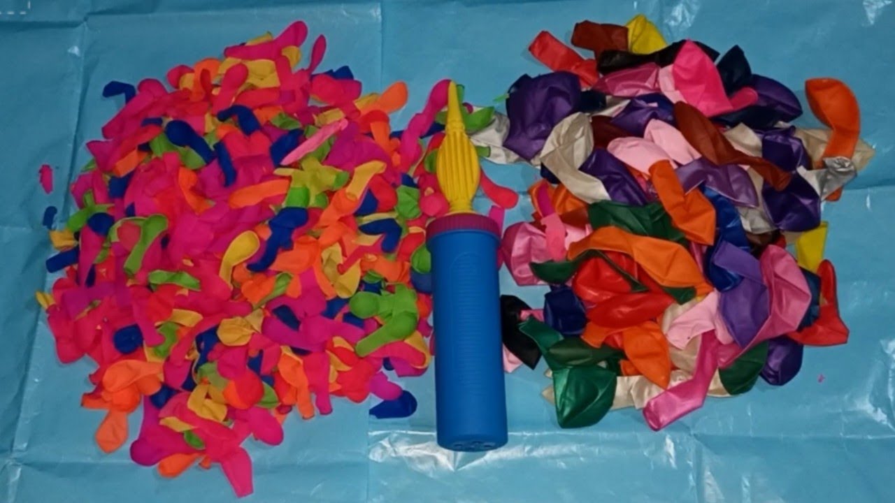 ASMR Mini Balloons 🎈 Colorful, Squishy & Super Satisfying!