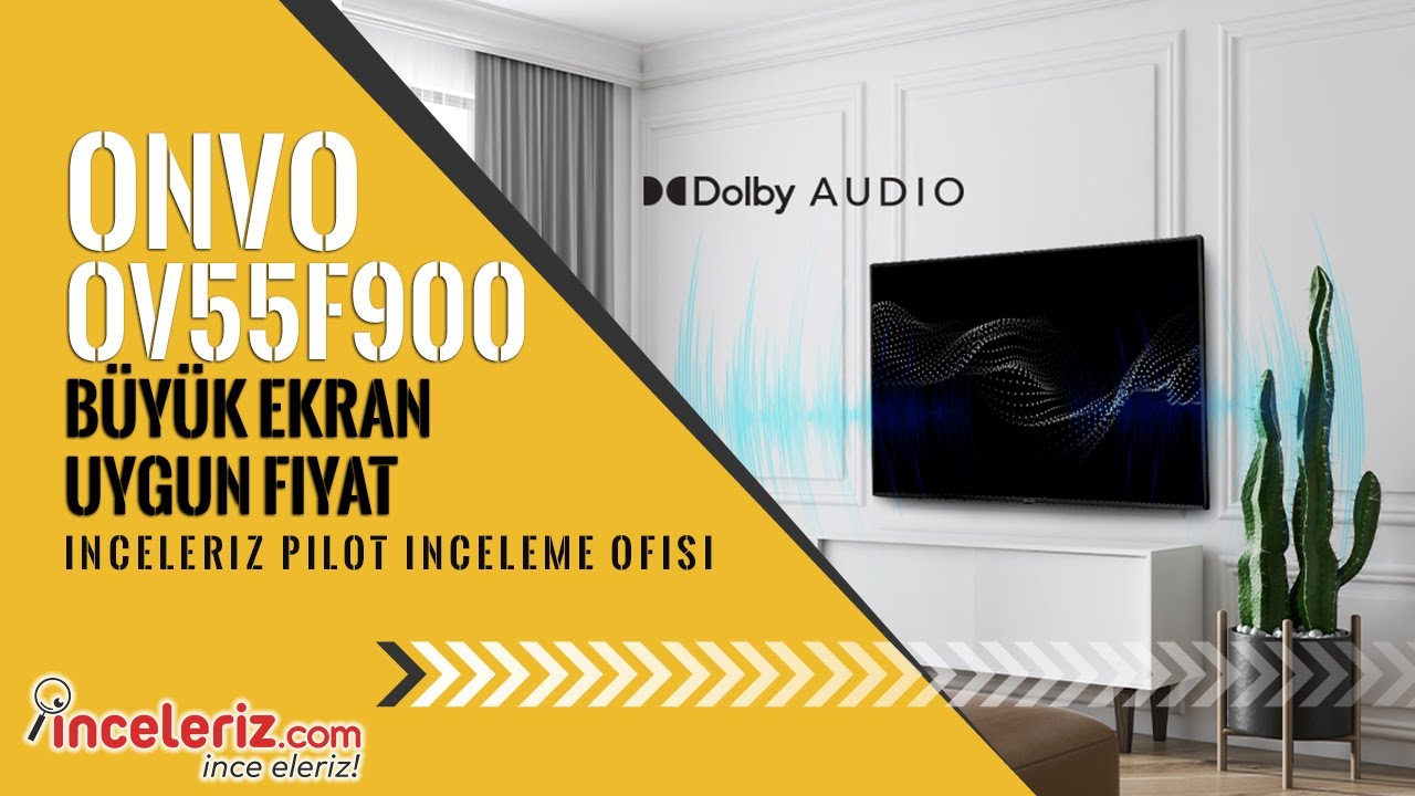 ONVO OV55F900 Android Tv Ön Değerlendirme - İnceleriz Pilot İnceleme Ofisi , @inceleriz