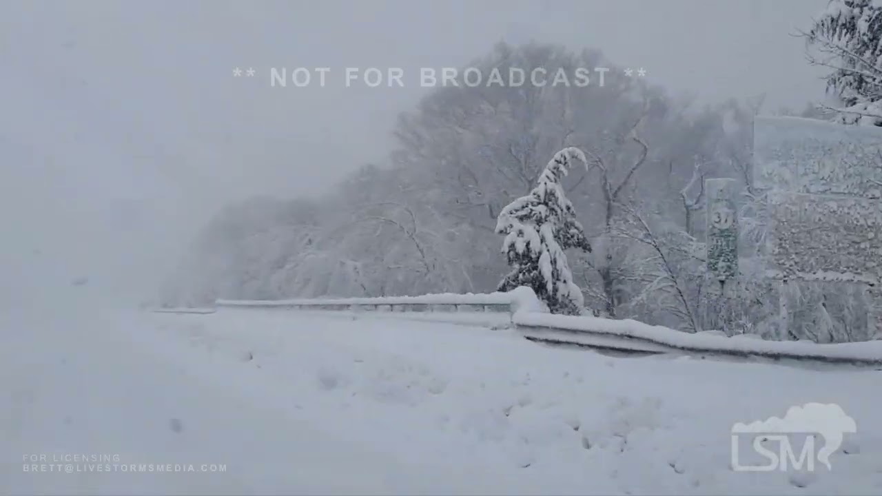 02-23-2026 Lakehurst to Manchester Township, NJ - Winter Storm Hernando Brings Blizzard Conditions