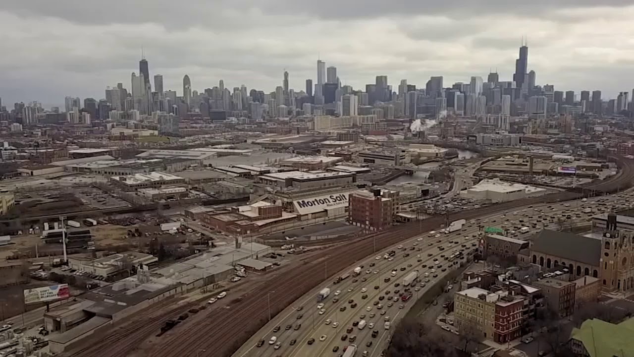 North Ave 90 94 Traffic   DRONE