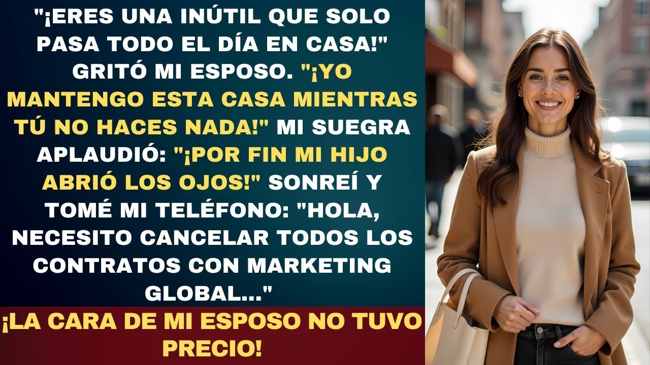 Mi Esposo Me Llamó  Inútil  por No Trabajar—No Sabía que Sus Clientes Más Importantes Eran Mis