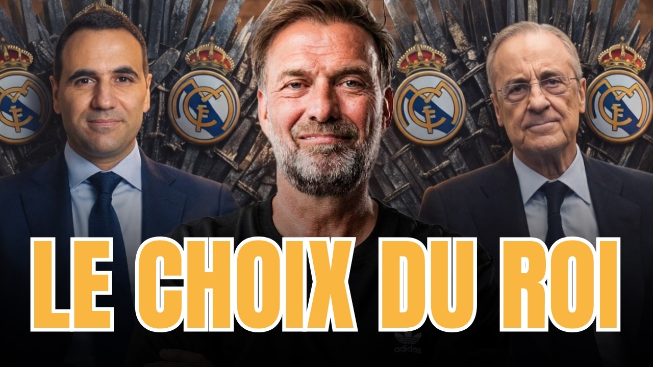 INFO | JÜRGEN KLOPP : L'ENTRAÎNEUR RÊVÉ DU REAL MADRID POUR 2026-2027