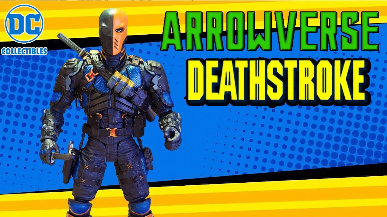Deathstroke - DC Collectibles Arrowverse - Still Worth It? #dccomics #arrowverse #dccollectibles