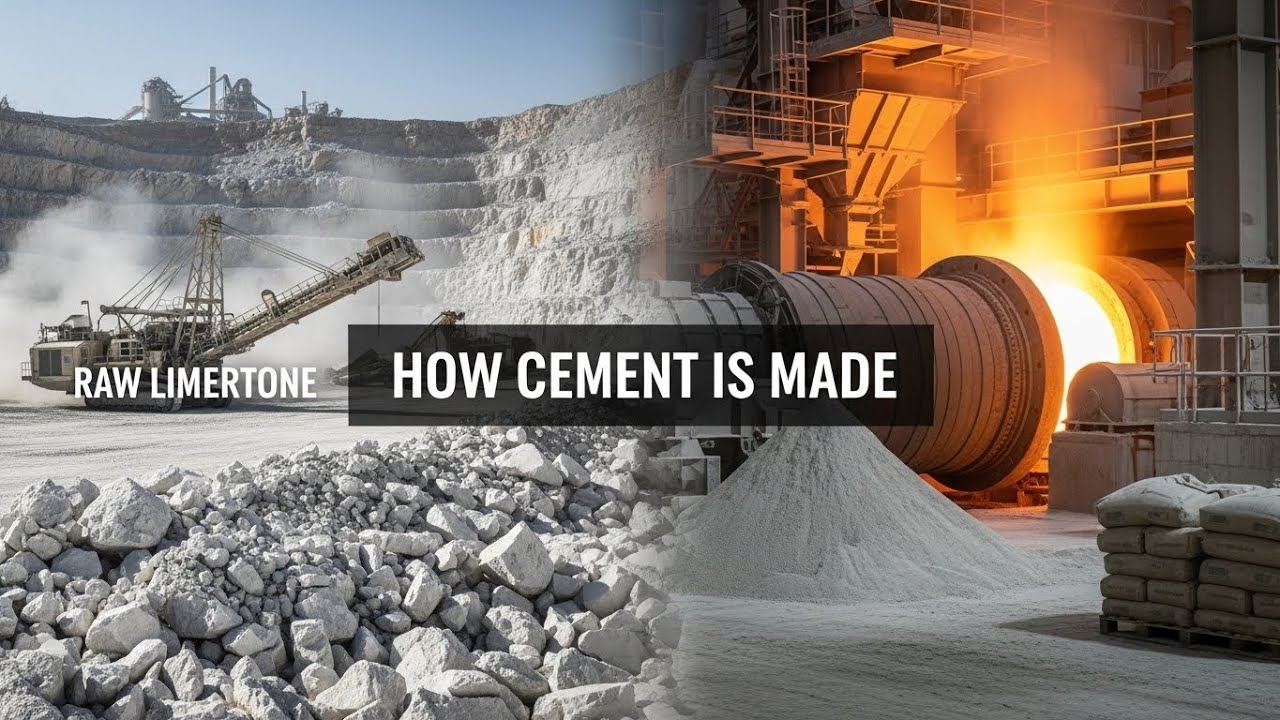 30 How Cement Is Made &ndash; From Limestone Quarry to Massive Industrial Production