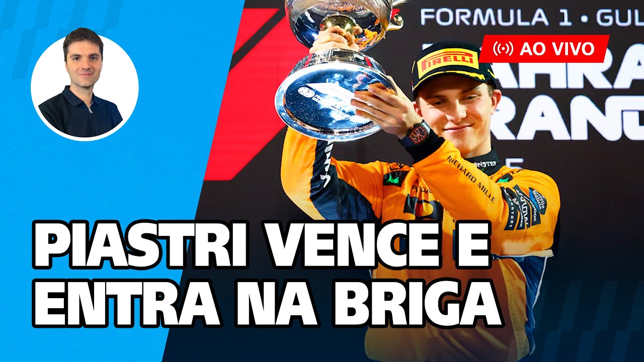 Oscar Piastri vence o GP do Bahrein e entra na briga que deve ser interna na McLaren. #f1 #formula1