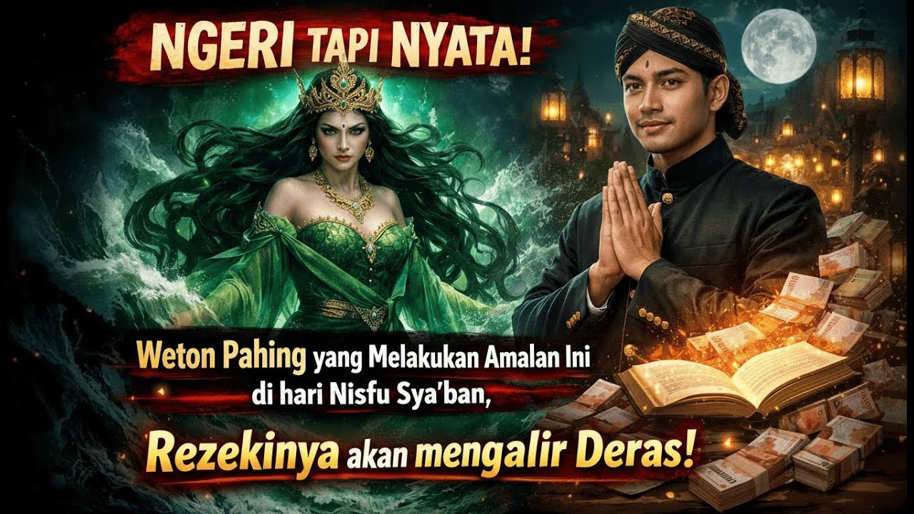 NGERI TAPI NYATA ❗WETON PAHING yang melakukan Amalan Nisfu Sya'ban REZEKINYA akan  mengalir Deras ❗