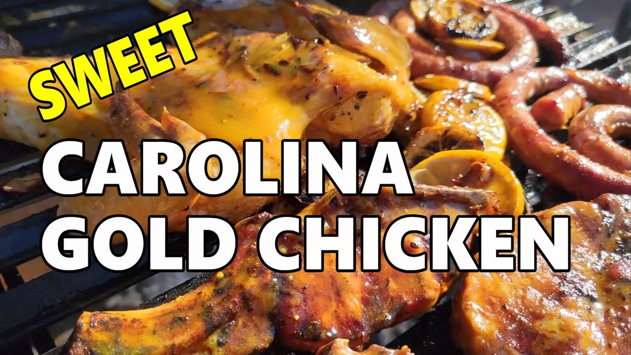 SŁODKI KURCZAK CAROLINA GOLD | Przepis | BBQ Pit Boys