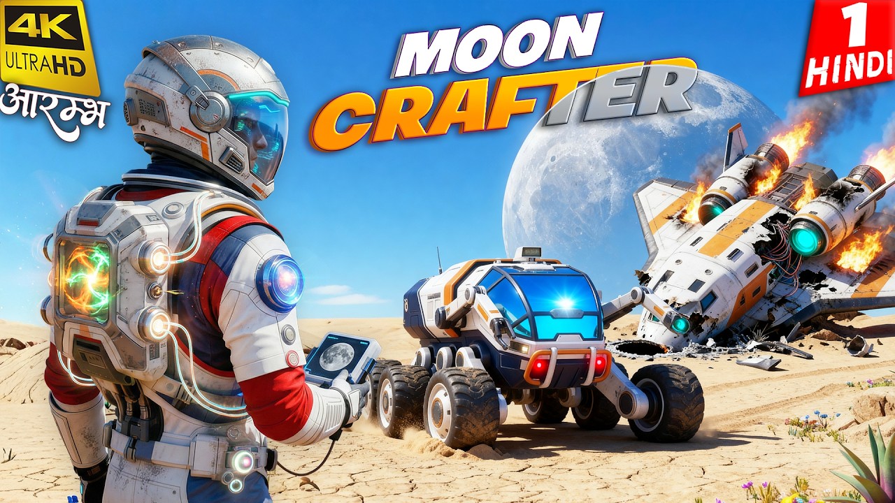 THE DARK MOON | Planet Crafter Selenea | 4K Gameplay HINDI | आरम्भ