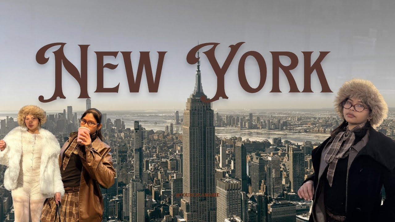 NYC from my perspective 🍎🗽